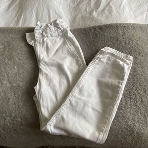 Zara White, Paperbag Jeans